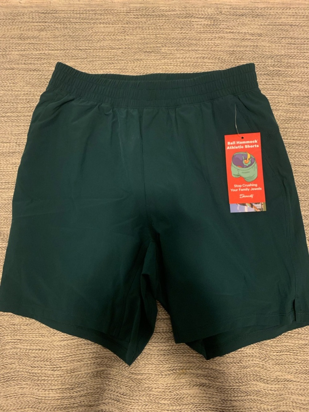 The Green Way
Green Deck Stripe Ball Hammock® 7 Inch Athletic Shorts - Shinesty